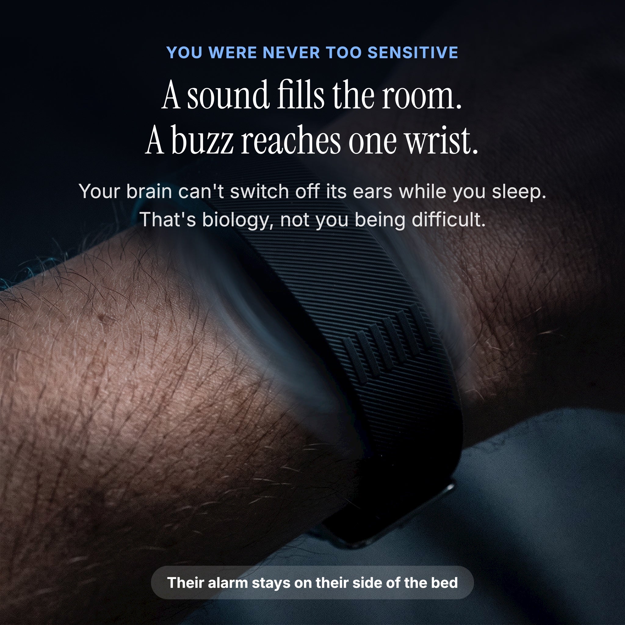 Nudge Pro — Silent Vibrating Wrist Alarm