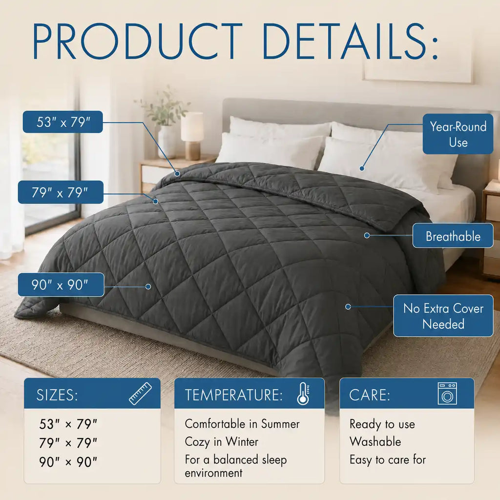 Cool-touch fiber — simple, practical, easy care
